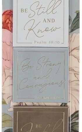 1220000720718 Inspirational Decorative Large Square Refrigerator Magnet Set for Women & Men: E