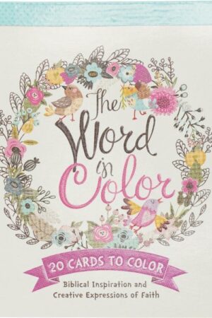 6006937136304 The Word In Color - 20 Inspirational and Exquisitely Designed Cards To Color Exp