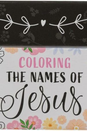 6006937167599 The Names of Jesus Boxed Coloring Cards