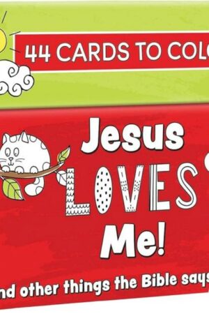 6006937167650 Jesus Loves Me: Scripture Verse Cards to Color and Share for Kids Ages 5-8