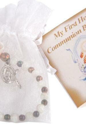 602383203049 My First Holy Communion Pearl Rose (Bracelet/Wristband)
