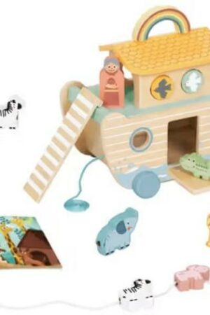 6972633378310 Wooden Noahs Ark With Book (Action Figure)