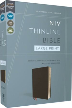 9780310448334 Thinline Bible Large Print Comfort Print
