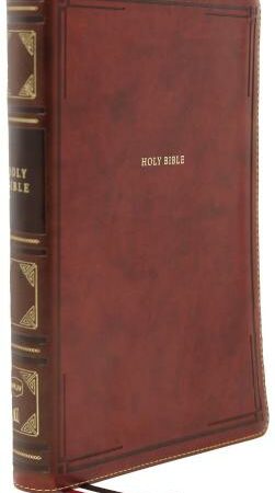 9780785238515 Giant Print Center Column Reference Bible Comfort Print