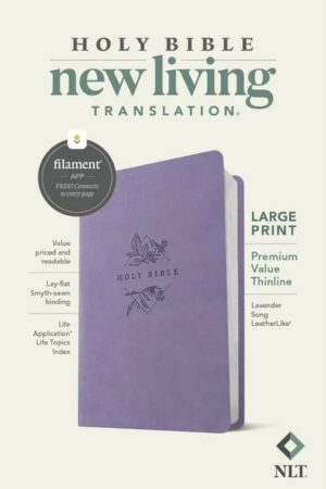 9781496484048 Large Print Premium Value Thinline Bible Filament Enabled Edition