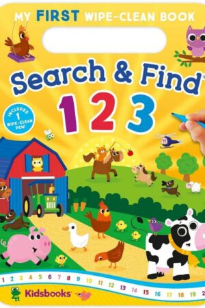 9781638541714 My First Wipe Clean Book Search And Find 1 2 3