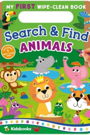 9781638541721 My First Wipe Clean Book Search And Find Animals