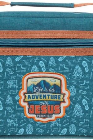 6006937176546 Premium Fashion Polyester Bible Cover for Boys & Girls: Adventure with Jesus Ins