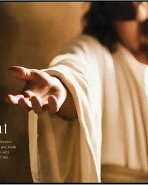 656200837559 I Am The Light Of The World Printed Art