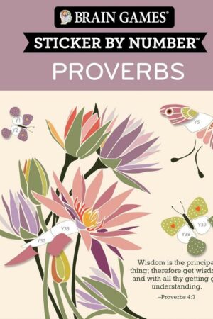 9781639387458 Sticker By Number Proverbs