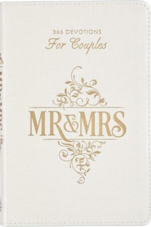 9781642729641 Mr. and Mrs. 366 Devotions for Couples - White Faux Leather Devotional Gift Book