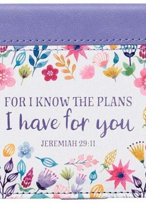 1220000137370 For I Know The Plans I Have For You Faux Leather Checkbook Jeremiah 29:11