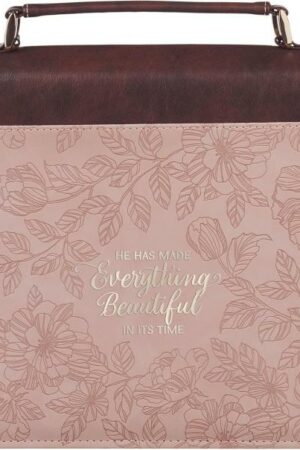 1220000329973 Premium Vegan Leather Inspirational Bible Cover for Women: Everything Beautiful