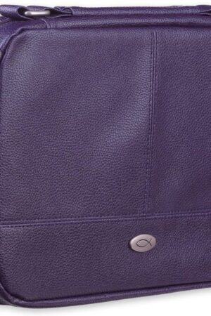 1220000721562 Inspirational Vegan Leather Two-fold Organizer Bible Cover for Women