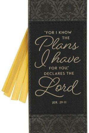 1220000721906 Premium Vegan Leather Inspirational Scripture Bookmark for Men & Women: Know The