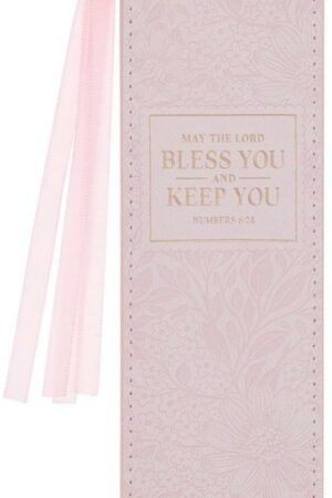 1220000721913 Premium Vegan Leather Inspirational Scripture Bookmark for Women: Bless You & Ke
