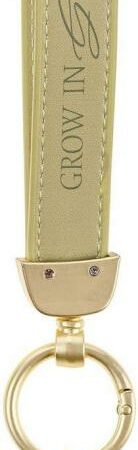 1220000722392 Novelty Inspirational Scripture Vegan Leather Split Metal Keychain for Women: Gr