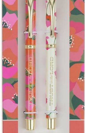 1220000723139 Premium Inspirational Medium Ballpoint Pen Set for Women: Trust in the Lord Enco