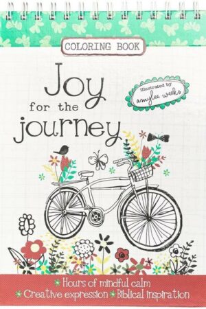 9781432115616 Joy for the Journey Wirebound Coloring Book - Hours of mindful calm